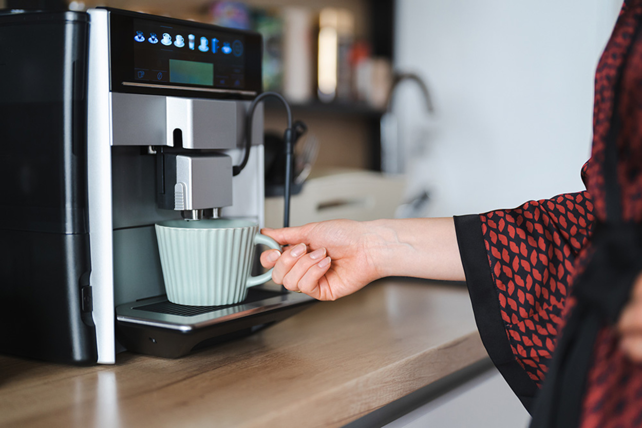 Kaffee­maschinen bei Elektro Kamali in Hanau